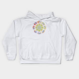 Modern Mandala Design Kids Hoodie